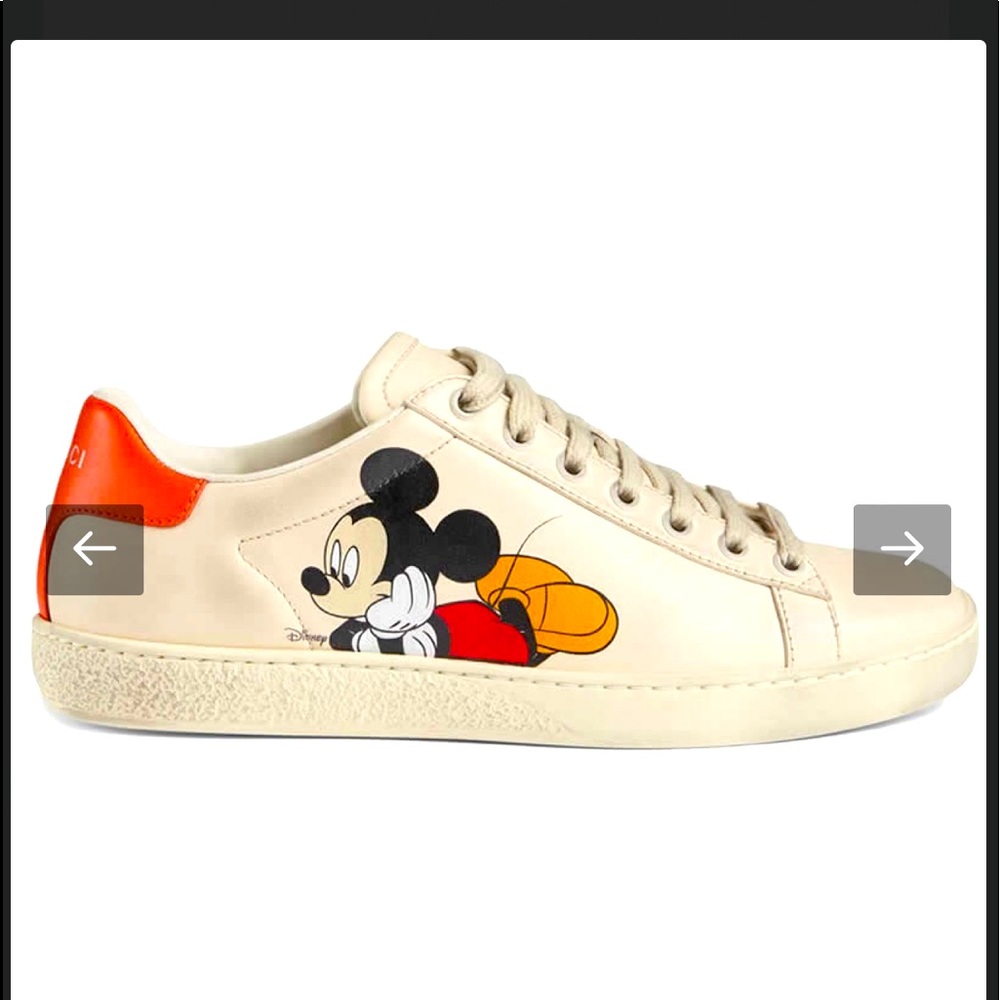 Disney x Gucci Womens sneakers. New never been worn with original box and bags